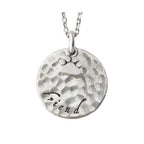 Dog Lover Silver Tone Pendant Necklace