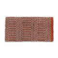 1340-3 Double Weave 32x64 Acrylic Blend Saddle Blanket Rust And Black RUST BLACK