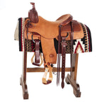 1332-5 Cowtown 34x36 New Zealand Wool Saddle Blanket