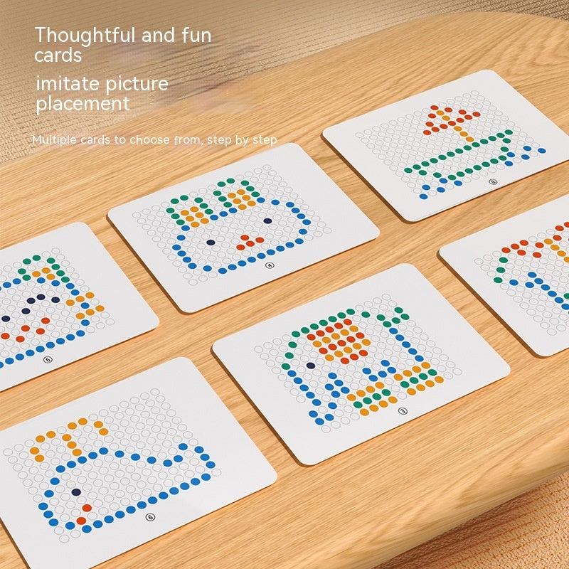 Rabbit Magnetic Drawing Board Puzzle Toys Early Education Children's Toys