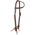 WD-BTSEH-MO Medium Oil Brick Tooling 5/8 Inch Single Ear Headstall