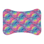 Bespattered Facade Rainbow Nebula Pet Feeding Mats (3 Shapes)