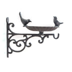 Wall Mounted Iron Bird Food Bowl