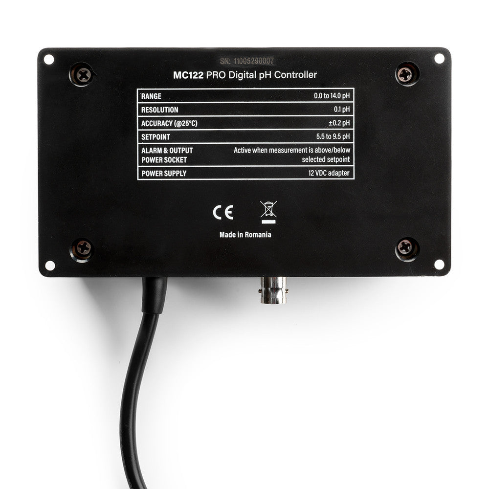 Milwaukee MC122 PRO pH Controller, USA 110V for Aquariums