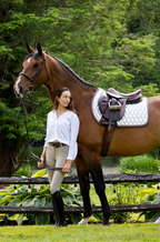 Jump Saddle Pad | Chrome