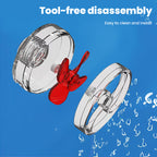 4-Blade Auto-Rotating Fan Kit for Fish Tank Outlet - Clover Accessories, Aquarium Filter Screen Add - ons