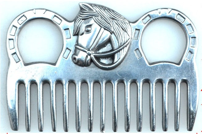 Sturdy Stainless Steel Horse Pony Grooming Tool Comb