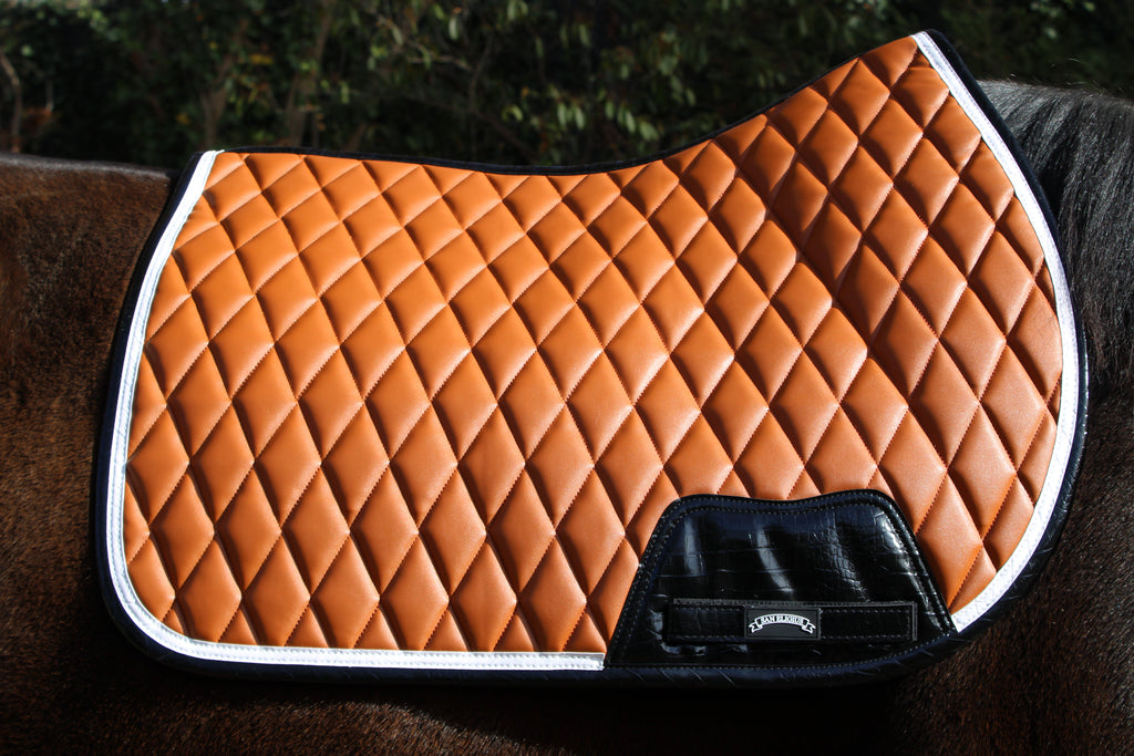 Jump Saddle Pad | Cognac