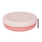 Pet Outdoor Portable Dog Food Bowl Snack Box Feeding Food Water