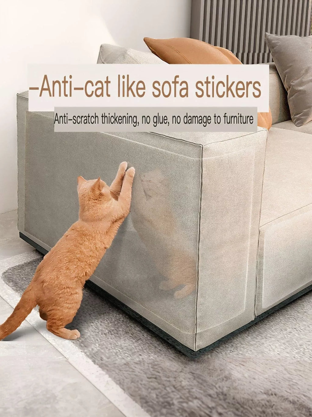 Anti-Scratch Thickening Sofa Pet Furniture Protectors