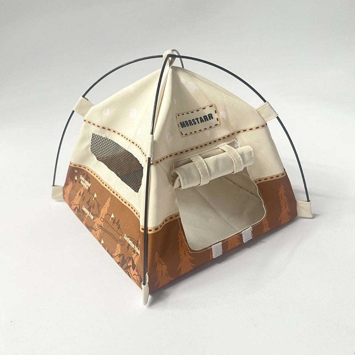 Mini Campout Reptile Hide & Enrichment Tent