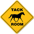 Tack Room (Horse) Sign Aluminum 12 in X 12 in #20428