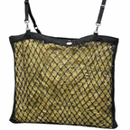 Paris Tack XL Knotless Slow Feed Hay Net – Double-Sided Design with 1000D Mesh Sides, Soft on Muzzles, Holds 6 Flakes