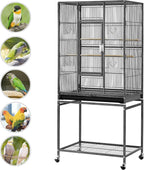 54-Inch Wrought Iron Standing for Large Parrot