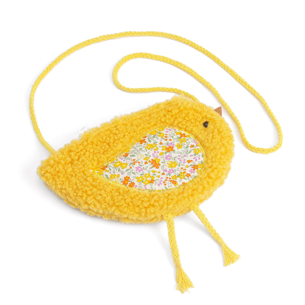 Plush Bird Chick Crossbody Bag for Toddlers, Little Girls, Kids Age 3-8Y