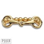 Equestrian charm beaded bracelet