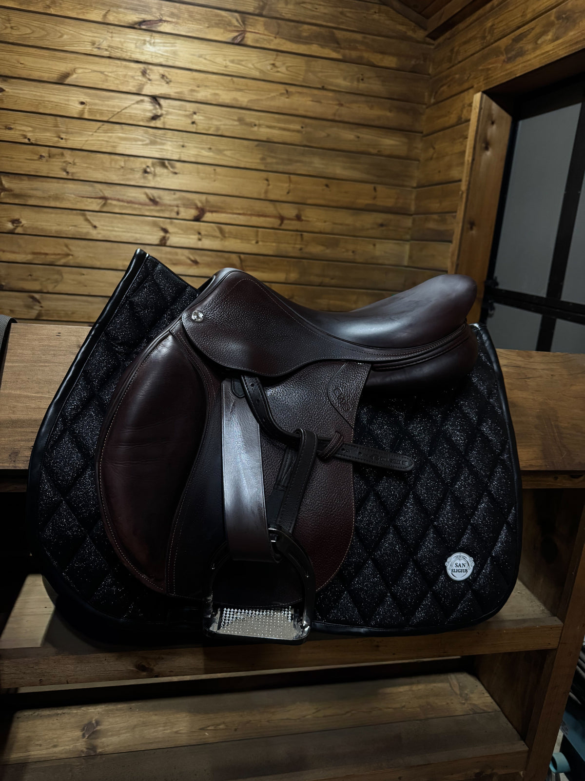 Jump Saddle Pad | Black Ice