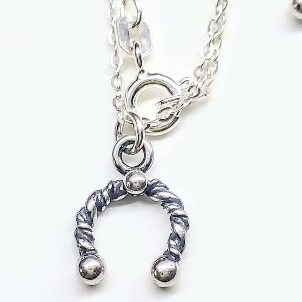 Handmade Sterling Silver Horseshoe Jewelry Limited Edition
