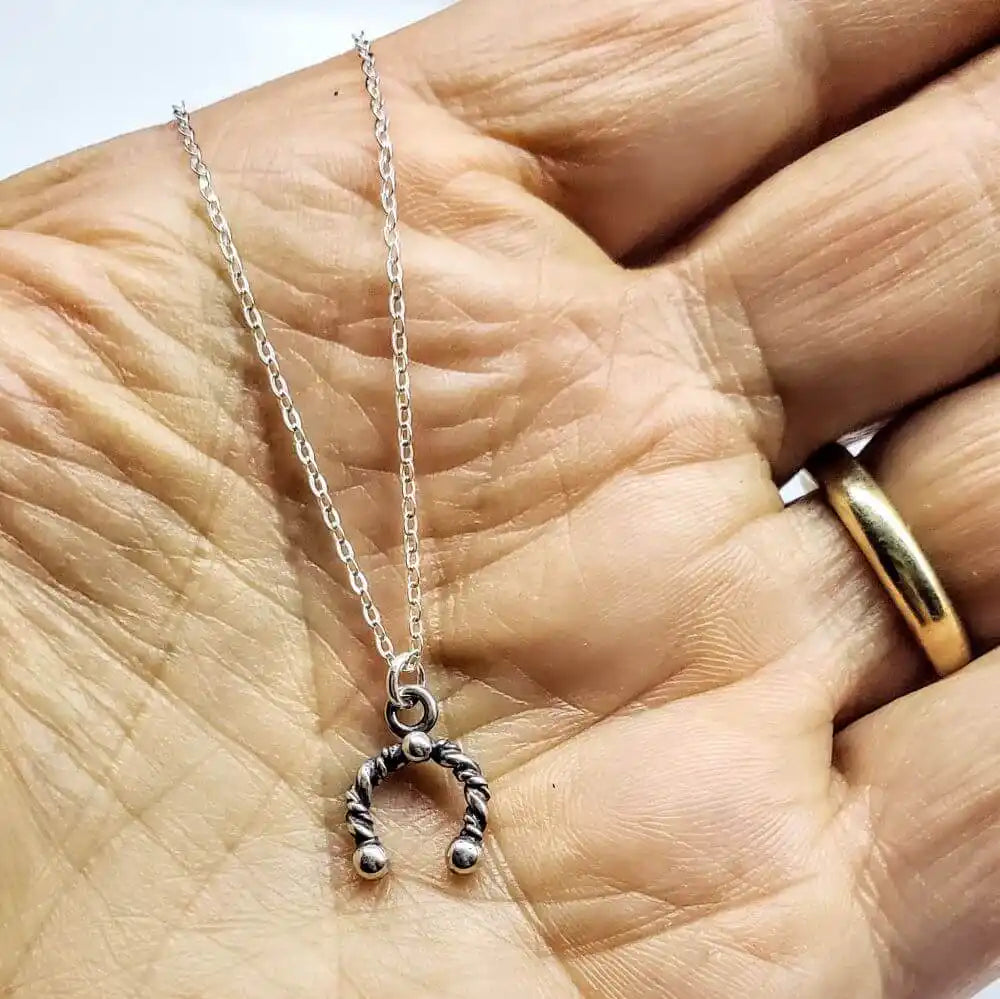 Handmade Sterling Silver Horseshoe Jewelry Limited Edition