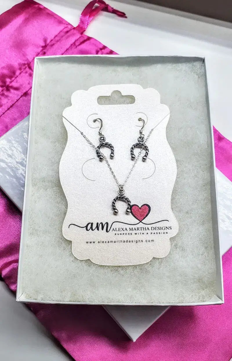 Handmade Sterling Silver Horseshoe Jewelry Limited Edition