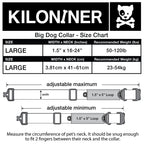 K9R - BCH Heavy Duty Big Dog Collar | Kiloniner