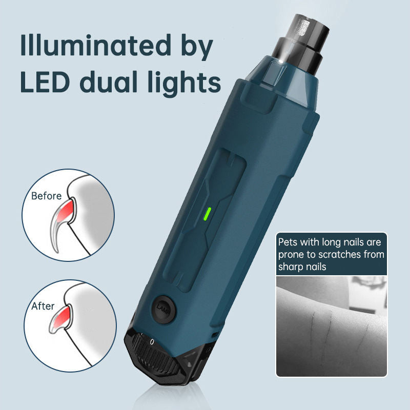 New Electric Nail Clippers for Dog Scissors for Pets Nail Grinder for Dogs Cats Grooming Trimmer Cutters Nail Mill Pet Products