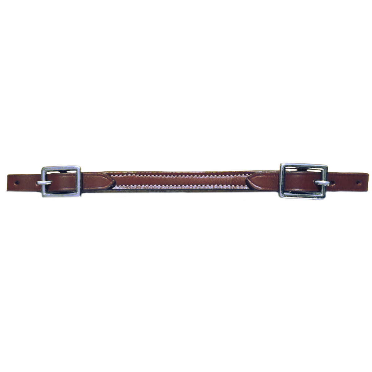 Tahoe Leather Adjustable Curb Strap for Horses