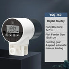Fish tank feeder intelligent small and large capacity aquarium koi goldfish timed automatic fish feeder