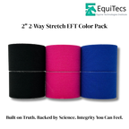 Horse Functional Taping Tape — 2-Way 2" Color Pack