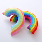 Pet Supplies Cat Toy Rainbow Bridge Pillow with Catnip and Cat Mint
