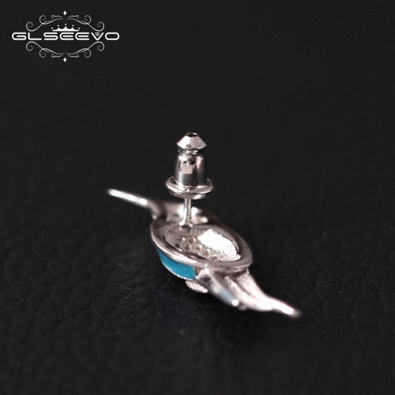 GLSEEVO Animal Brooches Luxury For Girls Daughter Gifts Cute Bird Brooch Broches De Mulheres De Luxo Handmade Jewelry GO0006