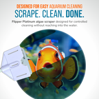 Flipper Platinum Aquarium Algae Scraper - 28"