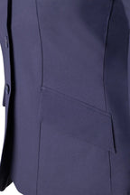Grand Prix Ladies EQJ 3 Button Show Coat, NY Tech Fabric, Navy