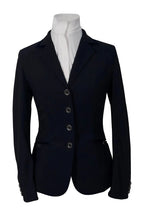 Grand Prix Saltare Premio 4 Button Riding Show Coat, Navy with Navy