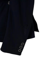 Grand Prix Saltare Premio 4 Button Riding Show Coat, Navy with Navy