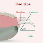 Precision Cat Nail Clipper with Safety Guard and LED Light