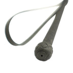 Huntley Equestrian English Riding Crop with Handle, 26" Inches, Black