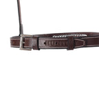 Huntley Equestrian Fancy Stitched Raised Chain Noseband