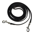 Huntley Equestrian Sedgwick Leather Draw Reins With Snap Ends