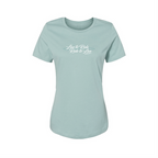 Live to Ride Tee: Sea Spray Blue (Ladies)