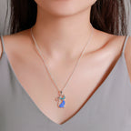 Women's Cute Cartoon Cat's Paw Ear Cat Jewelry Set