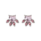 Women's Cute Cartoon Cat's Paw Ear Cat Jewelry Set