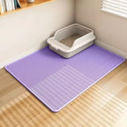 Cat Litter Mat Large Size Waterproof Toilet Cat Trapping Mat Non Slip Double Layer Cats Litter Box Pad Pet Product