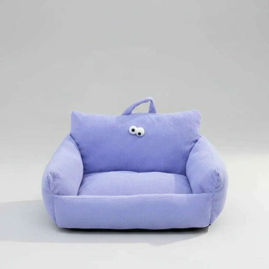 Warm Pet Sofa Bed – Cozy Cat Nest and Small Dog Sleeping Cushion