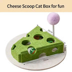 Interactive Cat Puzzle Plaything Puzzle Felt Box For Indoor Cats Kitten Mental Training Tools Hide And Seek Cat Agility Toys