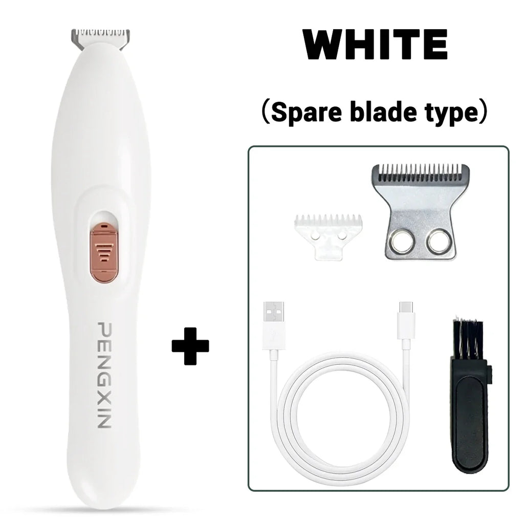 New Dog Cat Rabbit Pet Foot/Face/Hip/Ear/Claw Trimmer Dog Electric Beauty Shaver Cat Claw Hair Low Noise Electric Push Clipper