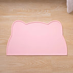 Dog Food Mat Non-Slip Leak Proof Pet Silicone Mat Food Bowl Pad Feeding Cushion for Cats Dogs Pet Accessories GDDM01
