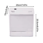 1PC Household fish tank, living room, small mini betta fish tank, desktop ecological tank