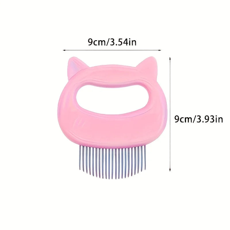 Pet Hair Removal Comb, a Cat Ear Comb and Hair Removal Brush, Gentle Skin, Easy to Clean, Suitable for Gentle and Effective Pet Grooming and Hair Removal, Essential Pet Supplies for Cats and Dogs, Suitable for Multi-Pet Hair Cleaning