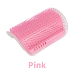 1-4Pcs Pet Cat Wall Corner Brush Comb Cat Playing Toy Massager With A Tickling Comb Soft Cat Self Groomer Pet Grooming Supplies